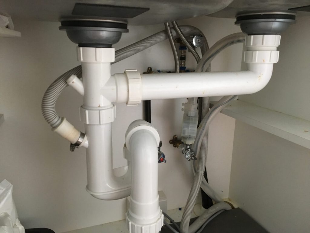 Kitchen Sink Piping