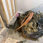 New 1 inch copper installation via torpedo method