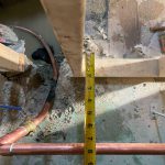 New 1 inch water service