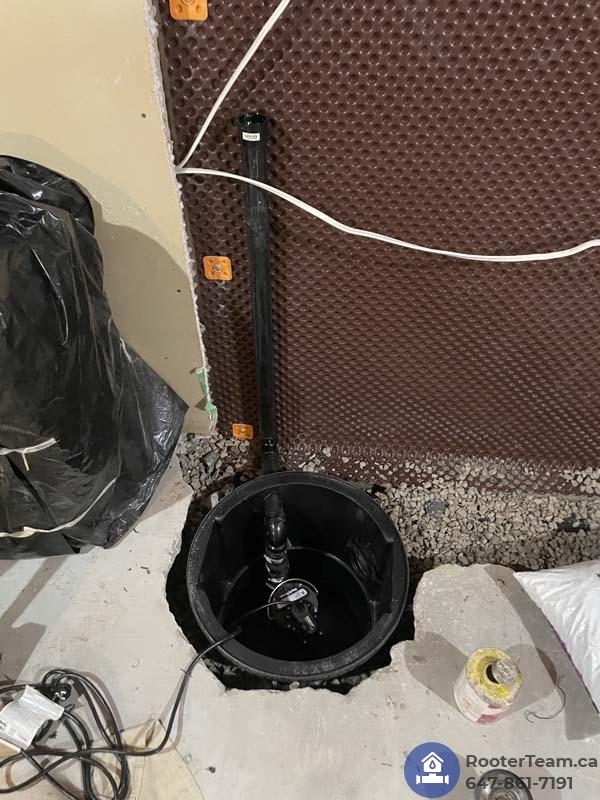 inside waterproofing sum pump toronto plumbers 5