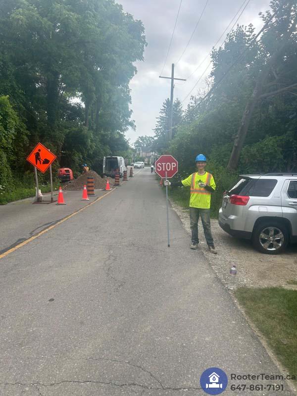 Water Service From the main to a property line -8254 Churchville Rd, Brtampton , L6Y 0H6