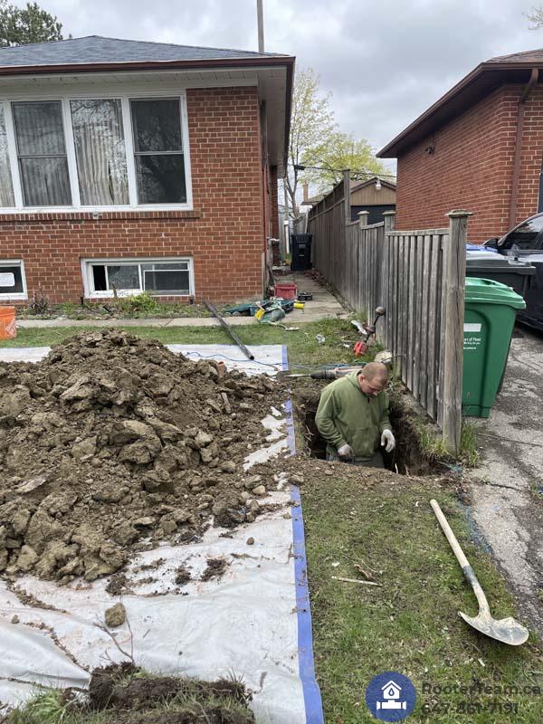Brisco St, Brampton, ON, L6W 1W8 - New 1 Inch Water Service for Legal Basement
