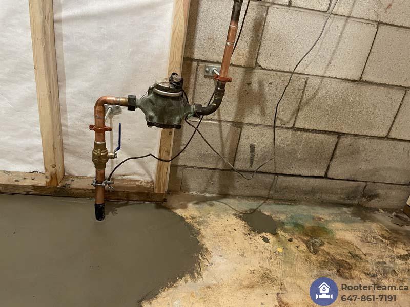 Underground Water Service upgrade - Palmer Dr, Burlington, L7M 1Y9